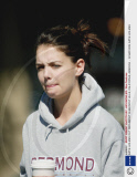 KATIE HOLMES OUT AND ABOUT IN BEVERLY HILLS, CALIFORNIA, AMERICA  - 16 MAR 2004