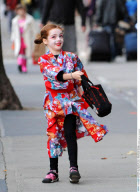 Actress JULIANNE MOORE and her little geisha