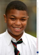 14-year-old Kwame Boyce-Deacon with the world's first Obama haircut, Leicester, Britain - 10 Nov 2008