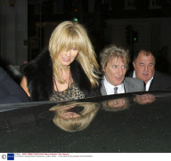 Rod Stewart Leaving Cipriani Restaurant, London, Britain - 11 Nov 2008