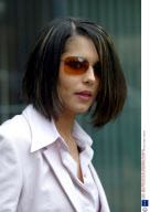 CHERYL TWEEDY OUTSIDE GUILDFORD MAGISTRATES COURT - APR 2003
