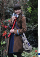 'An Invisible Sign of My Own' Film Set, New York, America - 14 Nov 2008