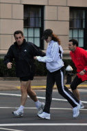 French President Nicolas Sarkozy and his wife Carla Bruni in New York City