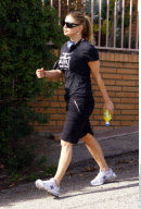 Singer FERGIE working on her lady humps