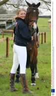 Jodie Kidd training for the Express Eventing International Cup, Hickstead Show Ground, West Sussex, Britain - 24 Nov 2008
