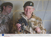 Prince Charles visiting Copehill Down urban operations training village, Salisbury Plain, Wiltshire, Britain - 25 Nov 2008