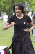 Michelle Obama attends Women for Obama kickoff event