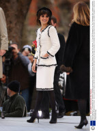 Official opening of 'Unbreakable Kiss' Mistletoe Installation sponsored by A Diamond is Forever, Madison Square Park, New York, America - 01 Dec 2008