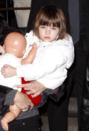 Katie Holmes and Suri Head to the Rockefeller Center