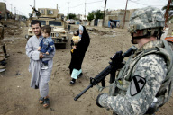 Iraq US Troops in Amarah 