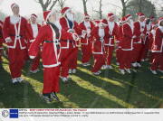 DoItForCharity 5K Santa Run, Greenwich Park, London, Britain - 07 Dec 2008