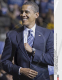VA: BARACK OBAMA ON CAMPAIGN TRAIL IN RICHMOND