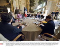 PARIS : International financial crisis-summit at Elysee Palace