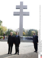 FRANCE : Nicolas Sarkozy and Angela Merkel inaugurate the Charles de Gaulle Memorial