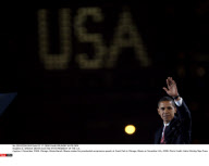 IL: BARACK OBAMA ELECTED 44TH PRESIDENT OF THE U.S.