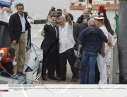 FRENCH GUIANA: Sarkozy meets Lula