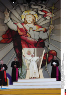 NEW YORK : The Pope Benedict XVI at St. Joseph's Seminary.