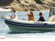 CAP NEGRE : Nicolas Sarkozy and Carla Bruni on holidays