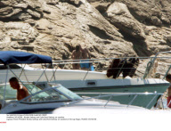 CAP NEGRE : Nicolas Sarkozy and Carla Bruni-Sarkozy on vacation