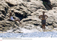 CAP NEGRE : Nicolas Sarkozy and Carla Bruni-Sarkozy on vacation