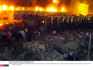 ISLAMABAD: Bombe blast at Hotel Marriott kills 60