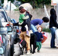 Julia Roberts' husband Danni Moder takes Finn and Hazel to the beach EXCLUSIVE 