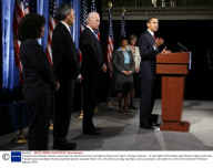 President-elect Barack Obama announces his new Environment and Natural Resources Team, Chicago, America - 15 Dec 2008