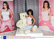 Katie Price launches nightwear range, The Worz, London, Britain-17 Dec 2008