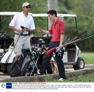 United States President-elect Barack Obama playing a round of golf, near Kailua, Hawaii, America - 21 Dec 2008