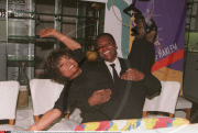 USA: PERFORMER EARTHA KITT AN D ARTHUR MITCHELL, FOUNDER OF THE DANCE THEATRE OF HAR