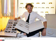 ITALY: Lapo Elkann attends the "MIDO" glasses fair