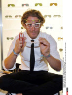 ITALY: Lapo Elkann attends the "MIDO" glasses fair