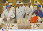 Prince Charles visits the Dorchester Chocolate Factory in Poundbury, Dorset, Britain - 12 Dec 2008