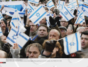 PARIS : Pro-Israeli Demonstrators