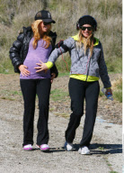 Soon-to-be-married singer FERGIE shapes up before her big day