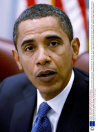 President-elect Obama meets with his economic advisors at the transition headquarters  in Washington DC, America - 05 Jan 2009