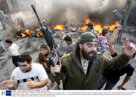 Protest against Israeli attacks on Gaza at  the Ain el-Hilweh refugee camp in Lebanon, Beirut  - 06 Jan 2009