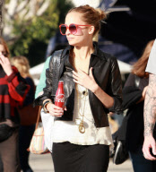 EXCLUSIVE Nicole Richie drinks red Coke