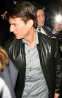 Tom Cruise Wearing Leather at Buffalo Club Party