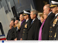 Commissioning Ceremony of the US Navy's Newest, and Final, Nimitz-Class Aircraft Carrier is Named After the 41st President of the United States George H.W. Bush, Norfolk, Virginia, America - 10 Jan 2009