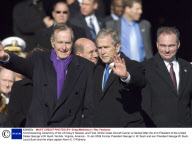 Commissioning Ceremony of the US Navy's Newest, and Final, Nimitz-Class Aircraft Carrier is Named After the 41st President of the United States George H.W. Bush, Norfolk, Virginia, America - 10 Jan 2009