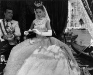 MOVIE; SISSI, SCHICKSALSJAHRE EINER KAISERIN, 1957, DIRECTION; ERNST MARISCHKA, SCENE; CANALE GRANDE, ROMY SCHNEIDER, KARL-HEINZ BOEHM