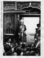 DOLDINGER KLAUS, *05.12.1936, GERMAN, MUSICIAN, COMPOSER, TOTAL FIGURE, TOUR; GOETHE-INSTITUTE, TURBAN, SAX; SAXOPHONE, PAKISTAN, 1971