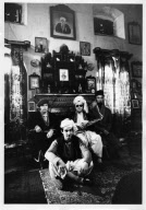 DOLDINGER KLAUS, *05.12.1936, GERMAN, MUSICIAN, COMPOSER, TOTAL FIGURE, TOUR; GOETHE-INSTITUTE; BAND; PASSPORT, TURBAN, LAHORE, PAKISTAN, 1971