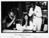 HARMSTORF RAIMUND, *10.07.1940, +05.03.1998, GERMAN, ACTOR, SEEWOLF, 1971, HALF FIGURE, GRENADA, ST. GEORGES, PRIME MINISTER; PREMIER MINISTER, ERIC GAIRY, *1920, + 1997, CARIBBEAN, EARLY SEVENTIES