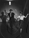 KRAUS PETER, *03.18.1939, GERMAN, POP SINGER, GERMAN ELVIS, ROCK'N'ROLL, ACTOR, TOTAL FIGURE, DANCING CLASS, FIFTIES; 50S, MUNICH, GERMANY