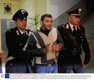 Mafia Boss Giuseppe Setola, one of Italy's most wanted men is captured near his home in Caserta near Naples, Italy - 14 Jan 2009