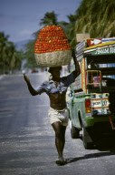 KOPFLAST, TOMATOES, MARKET, PORT AU PRINCE, REPUBLIC HAITI
