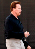 Arnold Schwarzenegger Still Driving Gas Guzzler