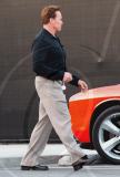 Arnold Schwarzenegger Still Driving Gas Guzzler
